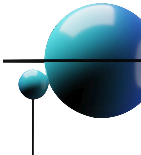 Glowing blue sphere